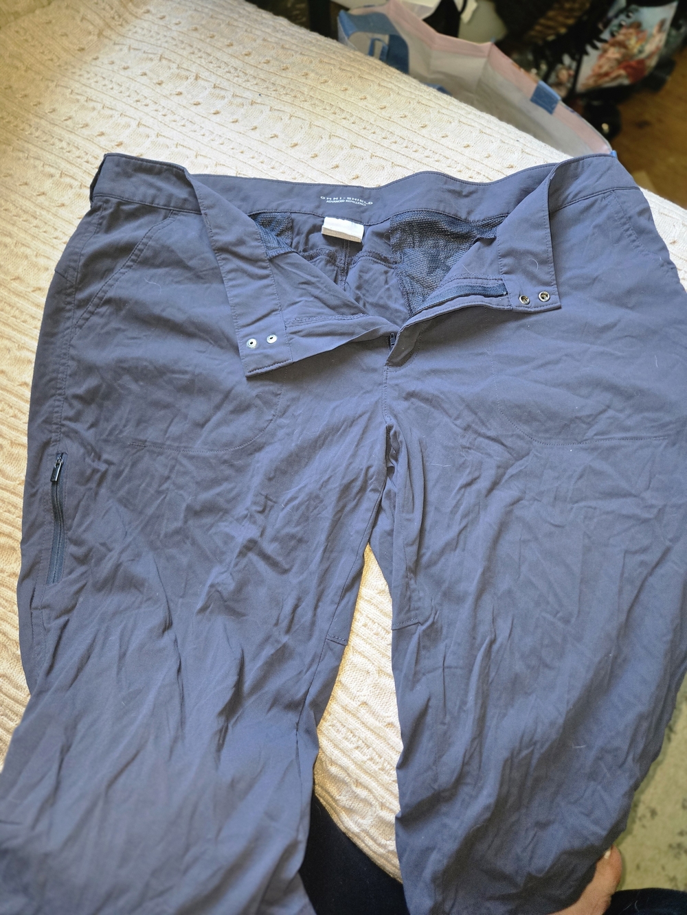 Plus Size Columbia Grey Omni-Shield Outdoor Pants